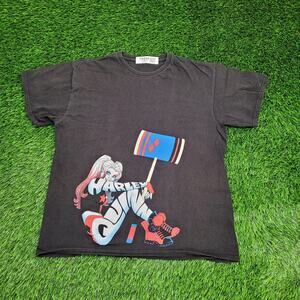 Harley-Quinn Shirt Womens Large 20x25 Black